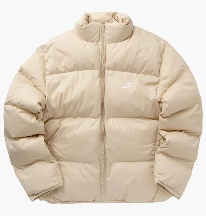 Пуховик мужской Nike Club Puffer Beige FB7368-125