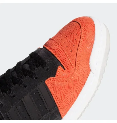 Кросівки чоловічі Adidas Forum Low Atlanta Black/Orange Gz6604