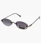 Солнцезащитные очки женские Zarini Black/Grey 21082-C2