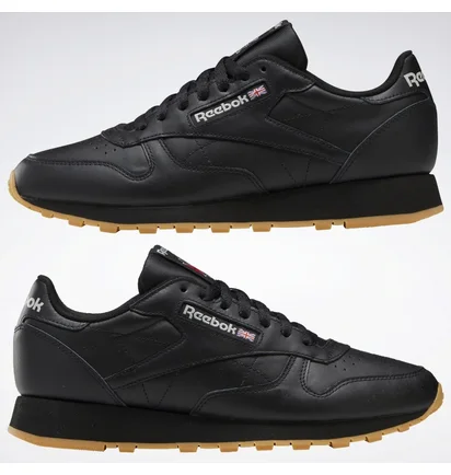 Кросівки чоловічі Reebok Classic Leather Shoes Black Gy0954