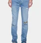 Джинси чоловічі Ksubi Chitch Public Repair Skribed Light Blue MSP26DJ015