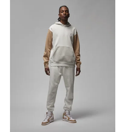 Худи мужское Air Jordan Essentials MenS Fleece Pullover Grey/Brown FJ7774-133