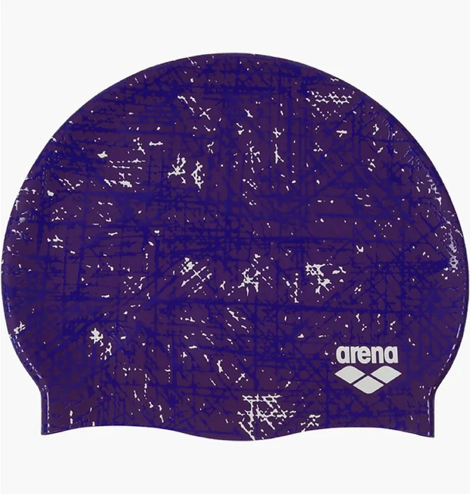 Шапочка для плавання унісекс Arena Print 2 Violet 1E368-275