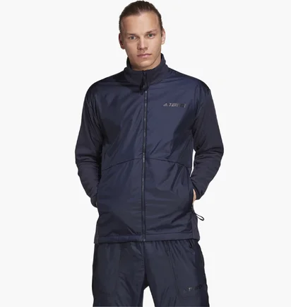 Олімпійка чоловіча Adidas Terrex Multi Windfleece Blue GU6502