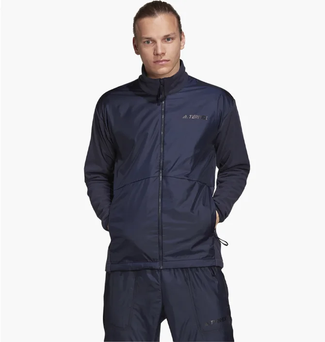 Олімпійка чоловіча Adidas Terrex Multi Windfleece Blue GU6502