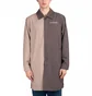 Пальто унисекс Pleasures Raid Long Jacket Beige/Grey P22F019-GREY