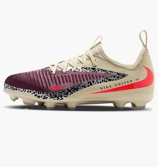 Бутсы детские Nike Jr Phantom 6 Low Academy Beige/Bordo IO8480-661