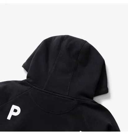 Худи мужское Pop Trading Company Logo Hooded Sweat Black POP-NOS-003