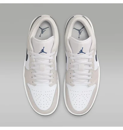 Кроссовки мужские Air Jordan Low White/Beige 553558-146