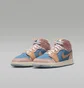 Кросівки жіночі Air Jordan 1 Mid Gs Zen Brown/Multi FN7452-400