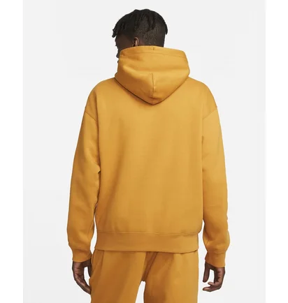 Худі чоловіче Nike Solo Swoosh MenS Fleece Pullover Hoodie Yellow DX1355-754