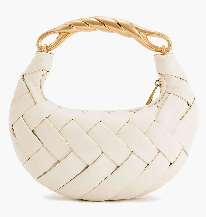 Сумка жіноча JW PEI Orla Weave Handbag White BB2023BG70356JWP