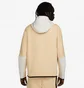Толстовка чоловіча Nike Sportswear Tech Fleece Full Zip Hoodiee Beige/White DV0537-252