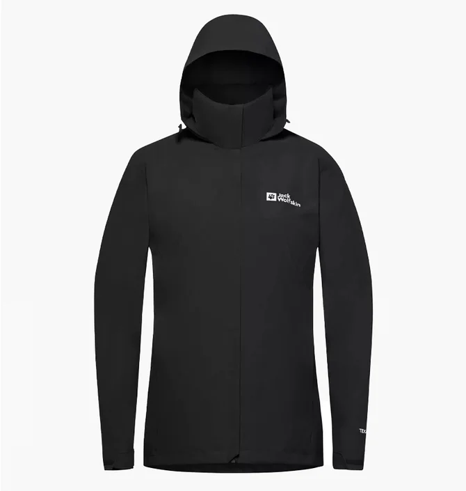 Вітровка жіноча Jack Wolfskin Trailtime Black A63902-6000
