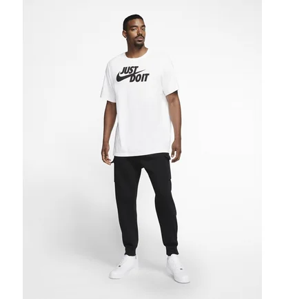 Футболка чоловіча Nike M Nsw Tee Just Do It Swoosh White AR5006-100