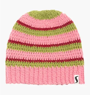 Шапка унісекс Stussy Stripe Knit Green SS26KN4-PINK
