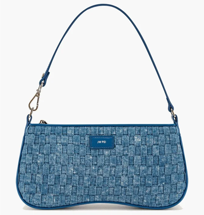 Сумка жіноча JW PEI Eva Shoulder Handbag Blue BB2023BG61008JWP