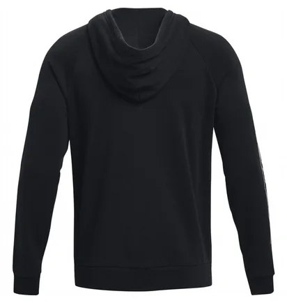 Толстовка мужская Under Armour Rival Fleece Chroma Full Zip Training Hoody Black 1370344-001