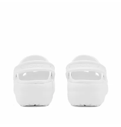 Сандали женские CROCS Classic Platform Clog W White 206750-100