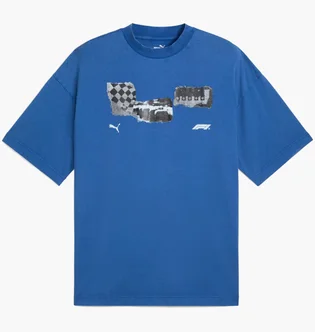 Футболка чоловіча Puma F1 Car Graphic Tee Blue 630136-05