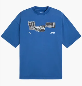 Футболка мужская Puma F1 Car Graphic Tee Blue 630136-05