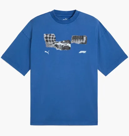 Футболка чоловіча Puma F1 Car Graphic Tee Blue 630136-05