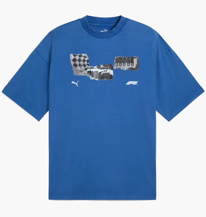 Футболка чоловіча Puma F1 Car Graphic Tee Blue 630136-05