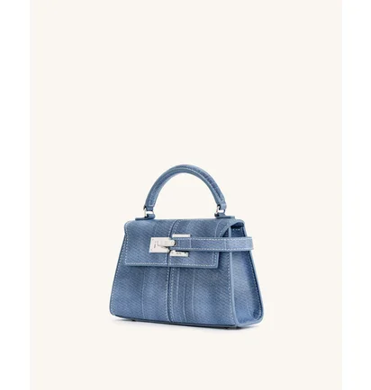 Сумка жіноча JW PEI Elise Top Handle Bag Blue BB2023BG78419JWP
