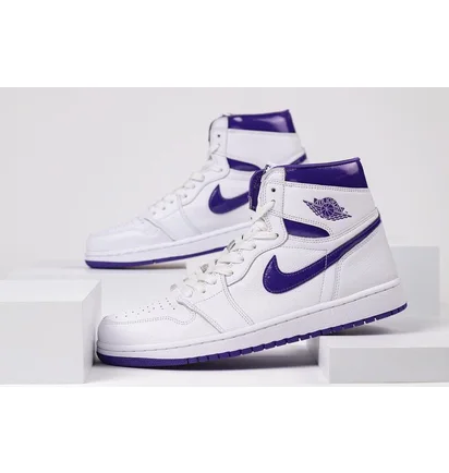 Кросівки жіночі Air Jordan 1 High Court Purple White CD0461-151