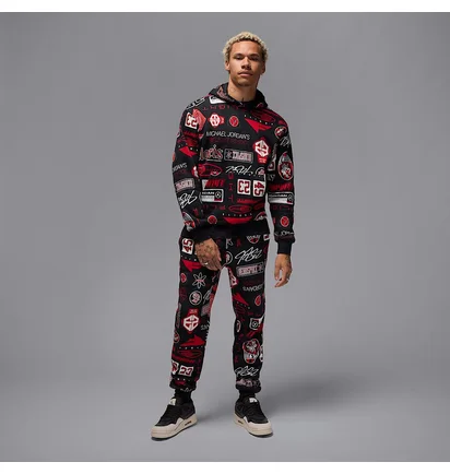 Худі чоловіче Air Jordan Essentials Printed Fleece Multi HM7254-010
