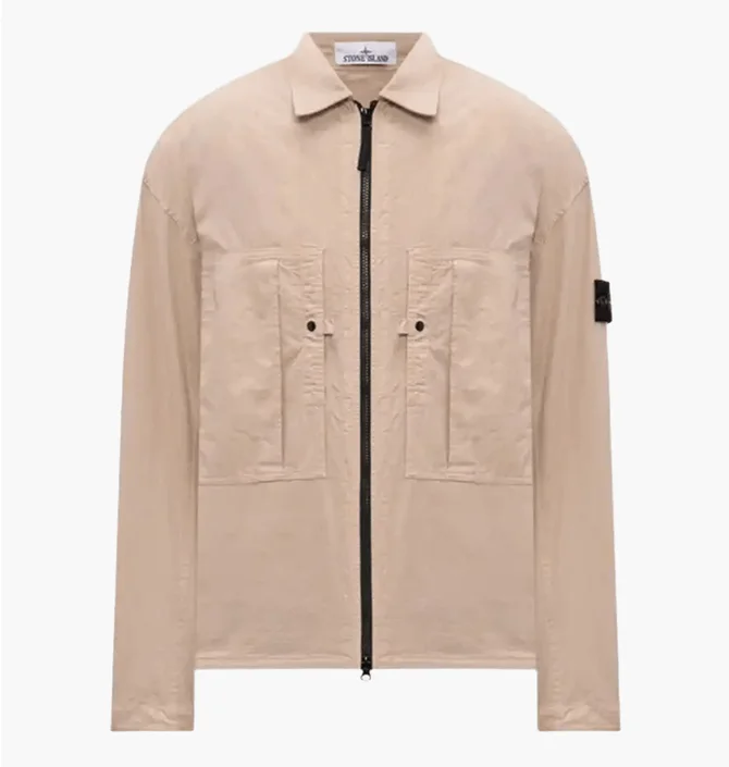 Куртка мужская Stone Island Overshirt Beige L1S151200005-S0298-V009A