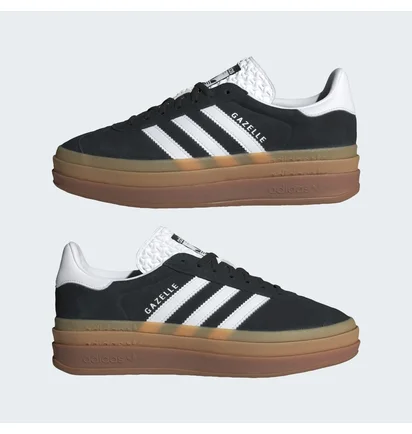 Кросівки жіночі Adidas Gazelle Bold Shoes Black IE0876