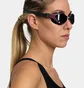 Окуляри для плавання унісекс Arena Air-Bold Swipe Black/Bordo 004714-104