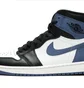 Кроссовки мужские Air Jordan 1 Retro High Og Black/Blue 555088-115