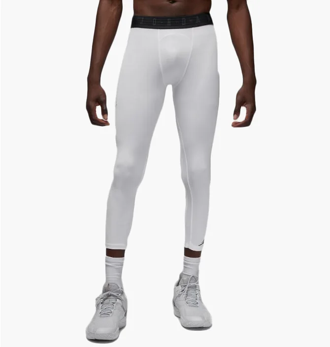 Термобелье мужское Air Jordan Sport Dri-Fit S 3/4 Tights White Dx3139-100