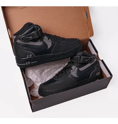 Кроссовки мужские Nike Air Force 1 Mid 07 Lx Black Dq7666-001