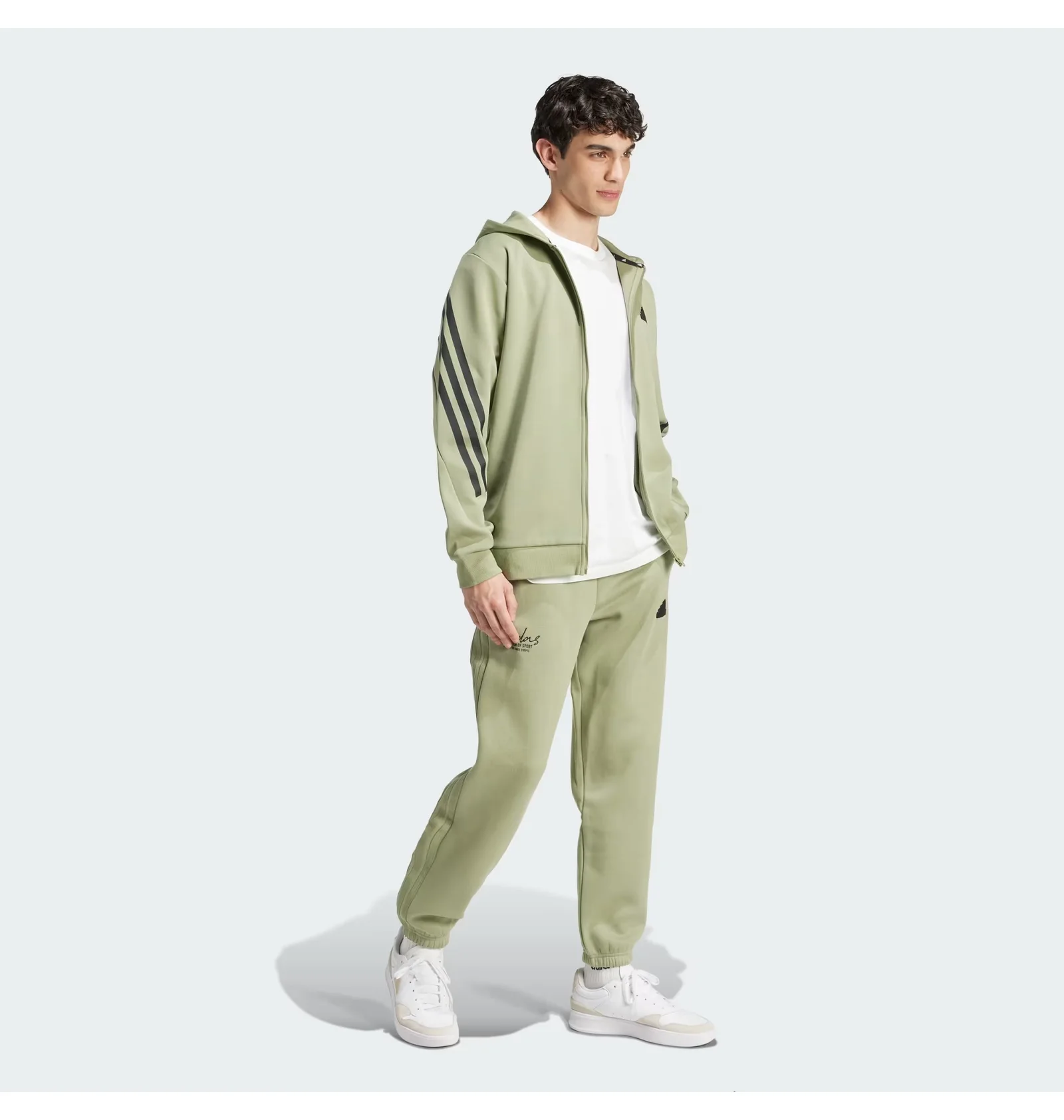 ᐉ Толстовка мужская Adidas Future Icons 3-Stripes Green IY7688