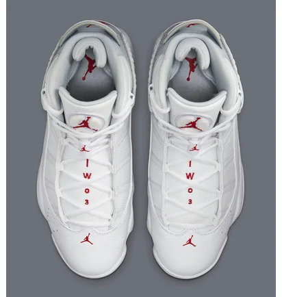 Кроссовки мужские Air Jordan 6 Rings White 322992-116