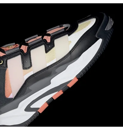 Кроссовки мужские Adidas Niteball Shoes Black/Orange ID8074