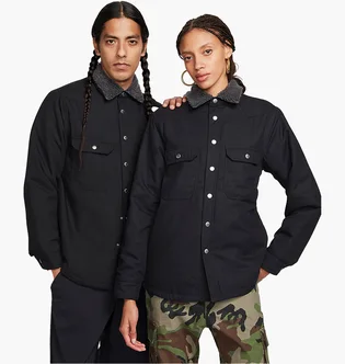 Куртка унисекс Nike Sb Padded Flannel Skate Jacket Black FQ0512-010