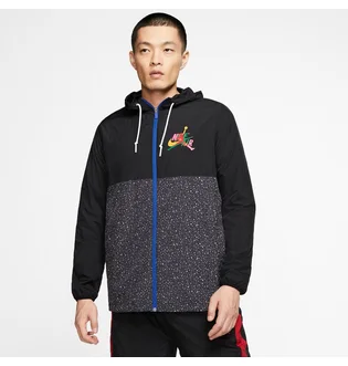 Вітровка чоловіча Air Jordan Classic Windwear Jacket Grey/Black CT9368-011