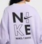 Спортивний костюм жіночий Nike Nsw Flc Os Crew Violet HM4318-515__HM4319-515