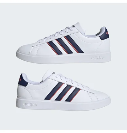 Кроссовки мужские Adidas Grand Court Cloudfoam Comfort White ID2947