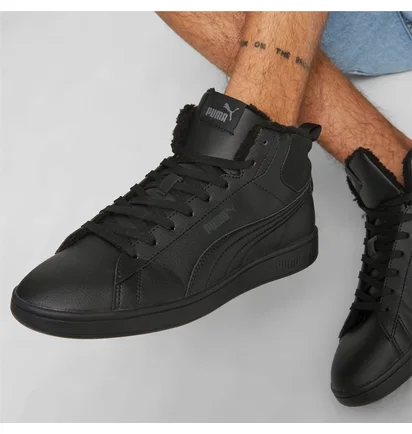 Кросівки унісекс Puma Smash 3.0 Mid Wtr Black 392335-01