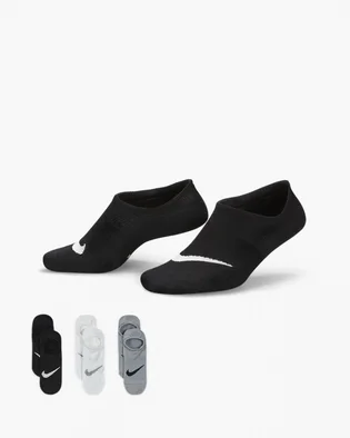 Носки женские Nike Everyday Plus Ltwt Footie Multi (3 пары) Sx5277-927
