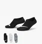 Шкарпетки жіночі Nike Everyday Plus Ltwt Footie Multi (3 пари) Sx5277-927