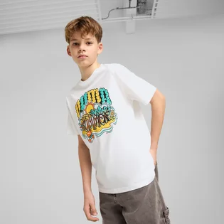 Футболка детская Puma Graphics Puma White 629874-02
