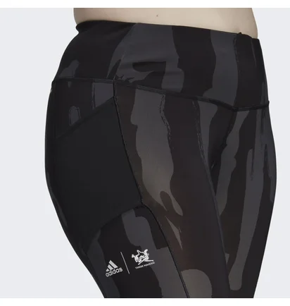 Легінси жіночі Adidas X Thebe Magugu Tennis New York 7/8 Tights (Plus Size) Black Ht4240