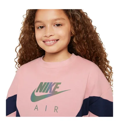 Кофта детская Nike Air French Terry Kız Pink DR8532-010