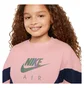 Кофта детская Nike Air French Terry Kız Pink DR8532-010